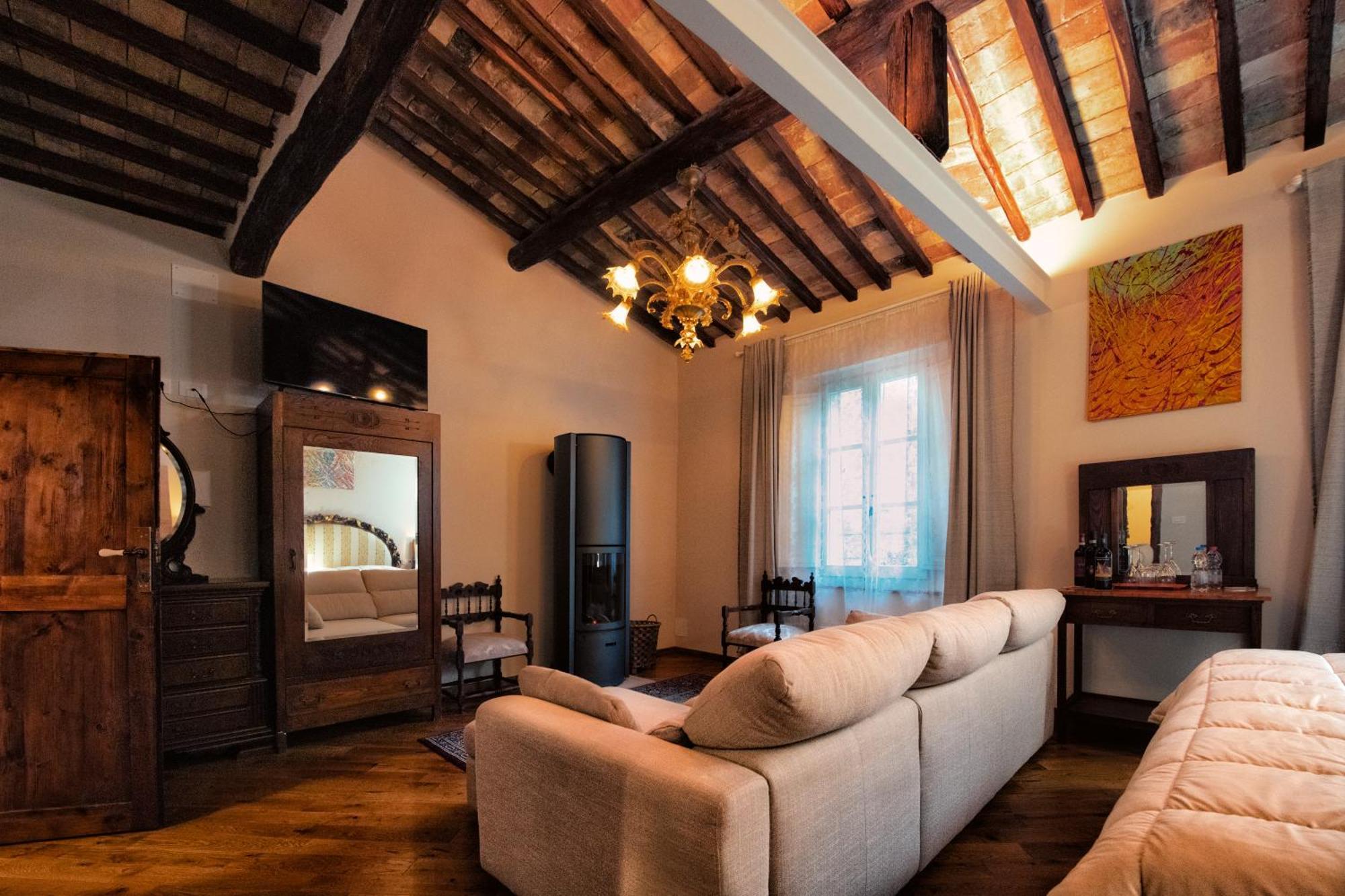 Bed and Breakfast Il Palazzo Del Cardinale à Montalcino Extérieur photo